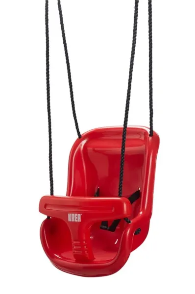 Gynge med Høj Ryg - Rød